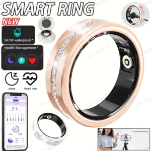 Diamond Fashion Women Smart Ring