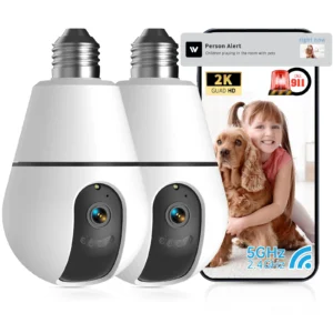 WiFi Surveillance Camera Bulb