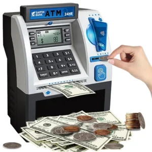 Children ATM Automatic Deposit Teller Machine Toy