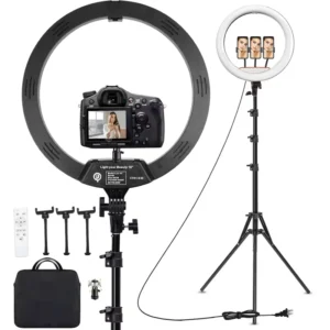 18 inch Ring Light Photo Studio Lamp with 78'' Tripod Stand