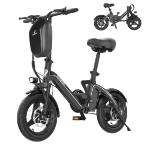 Folding Electric Bike 500W UL Certified, 30 Mile Range