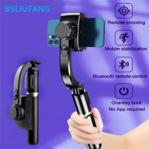 360 Rotation Following Shooting Mode Stabilizer Gimbal For Smartphone