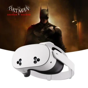 VR Headset Bundle Includes Batman Arkham Shadow Game and Meta Horizon+ Subscription