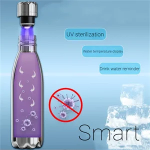 Smart Water Bottle Insulated 500ml Digital Temperature Display