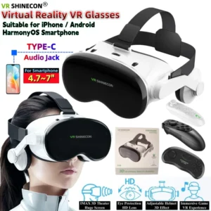 Virtual Reality VR Glasses Huge Screen 3D Glasses
