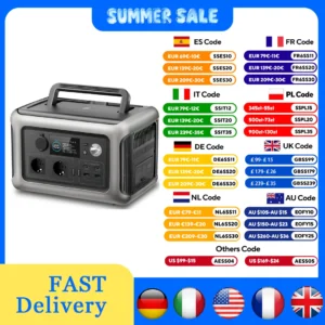 ALLPOWERS R600 Portable Powerstation 299wh  600W AC Outlets for Outdoor