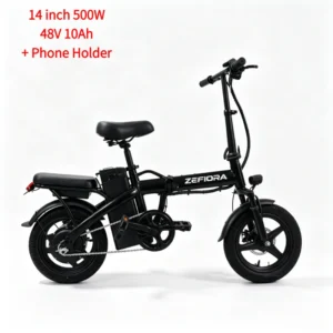 500W Green Commute Electric Bike - Thumbnail Image 12