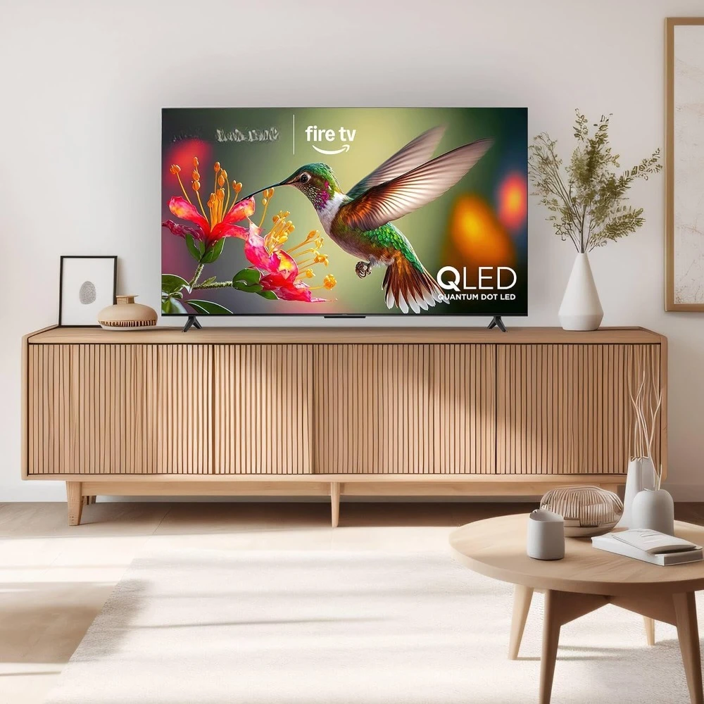 55 Inch QLED 4K Ultra HD Smart LED TV - Image 1