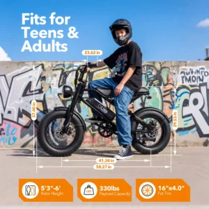 Electric Bike for Adults, 1500W Peak Motor - Thumbnail Image 8
