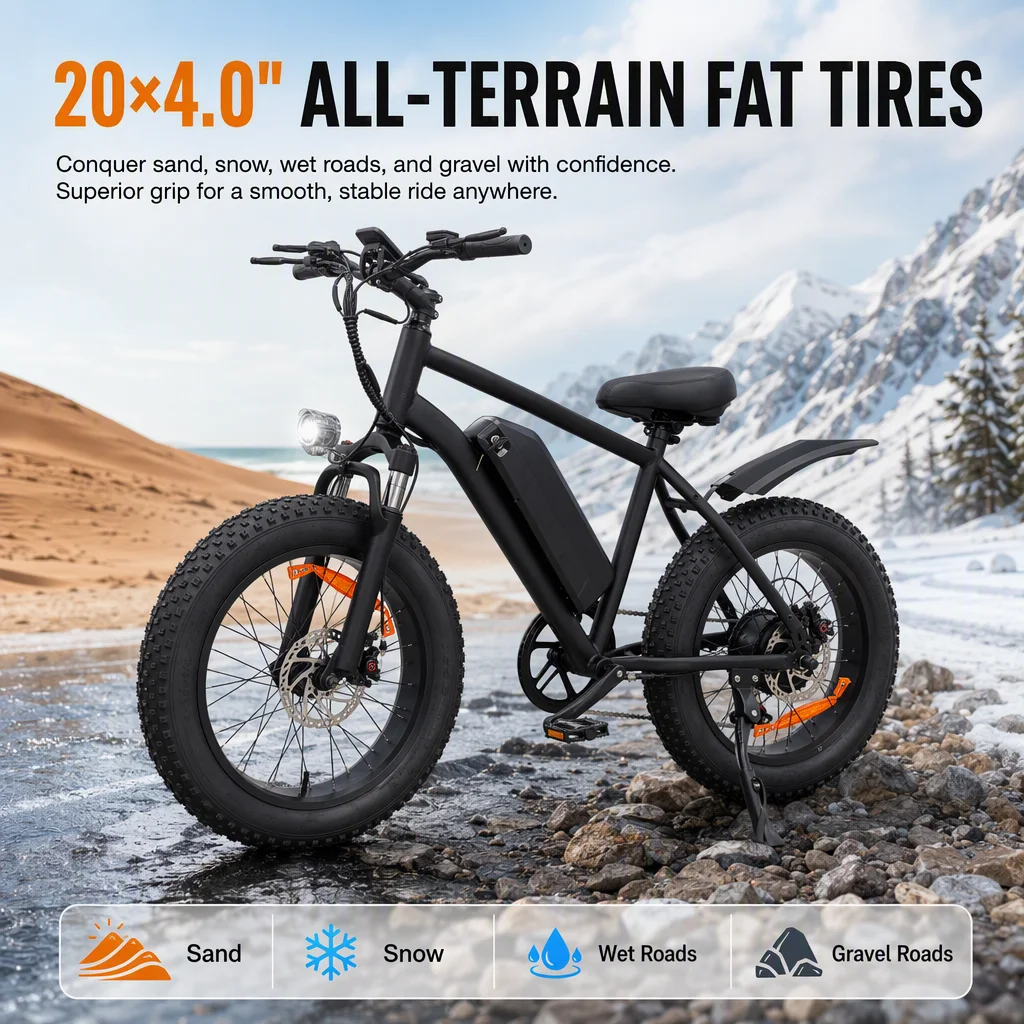 1000W Peak Electric Bike for Adults - Image 8