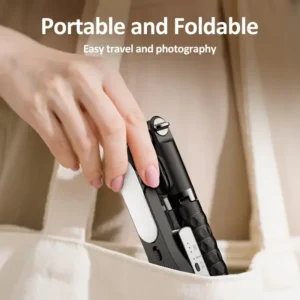 Handheld gimbal stabilizer w/ selfie stick/tripod, wireless remote - Thumbnail Image 6