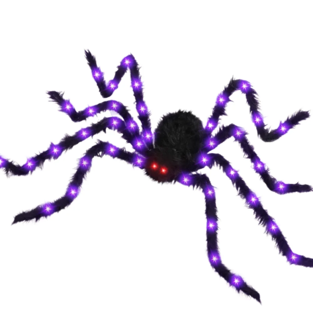 Practical 8 Modes Halloween Spider Web Lights - Image 7