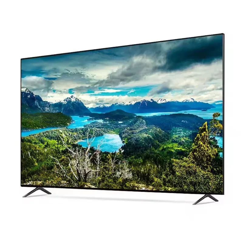 65 75 85 100 Inch Front Double Glass Smart TV 4K HD LED Television - Image 1