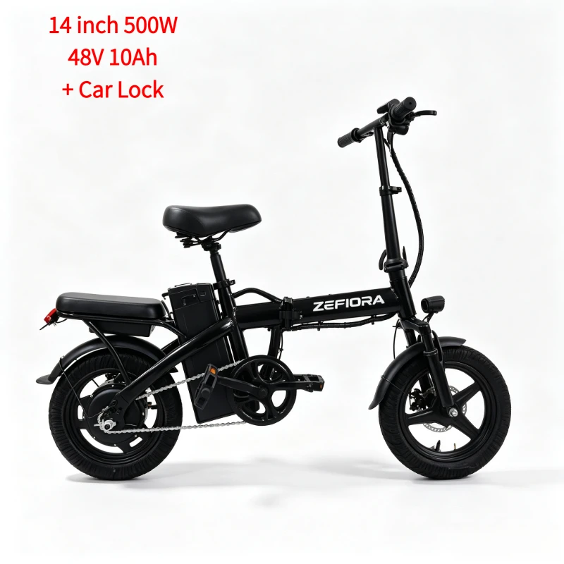 500W Green Commute Electric Bike - Image 9