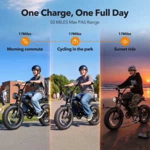 Electric Bike for Adults, 1500W Peak Motor - Thumbnail Image 3