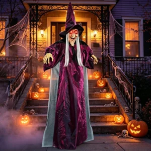 Halloween Life Size Talking Witch