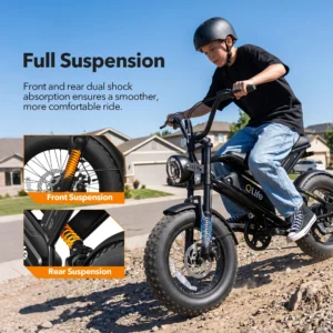 Electric Bike for Adults, 1500W Peak Motor - Thumbnail Image 5