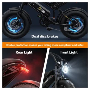 Electric Bike for Adults, 1500W Peak Motor - Thumbnail Image 7