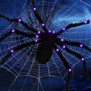 Practical 8 Modes Halloween Spider Web Lights - Thumbnail Image 3