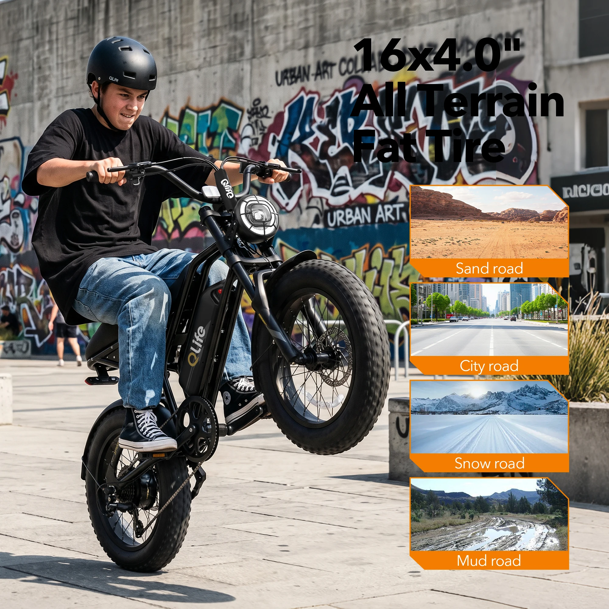 Electric Bike for Adults, 1500W Peak Motor - Image 4