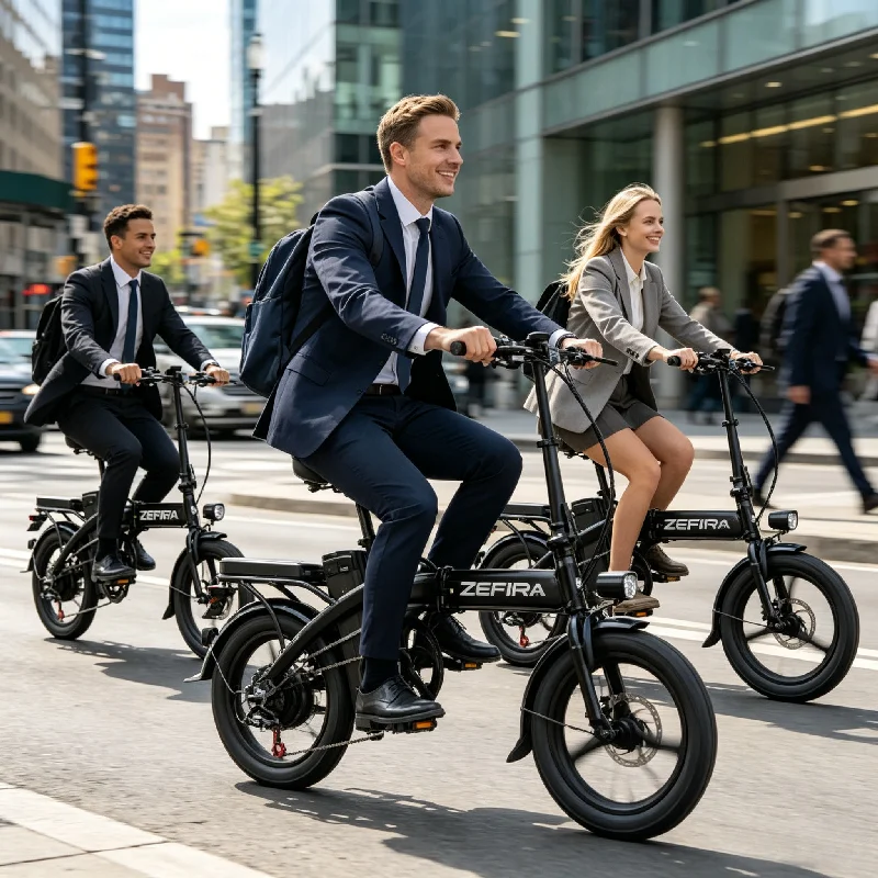 500W Green Commute Electric Bike - Image 2