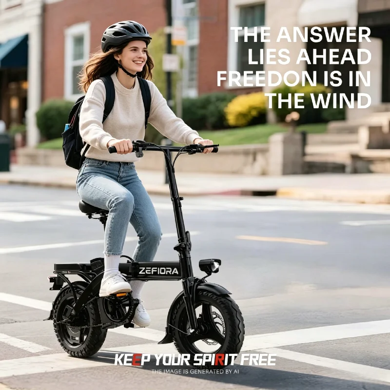 500W Green Commute Electric Bike - Image 6