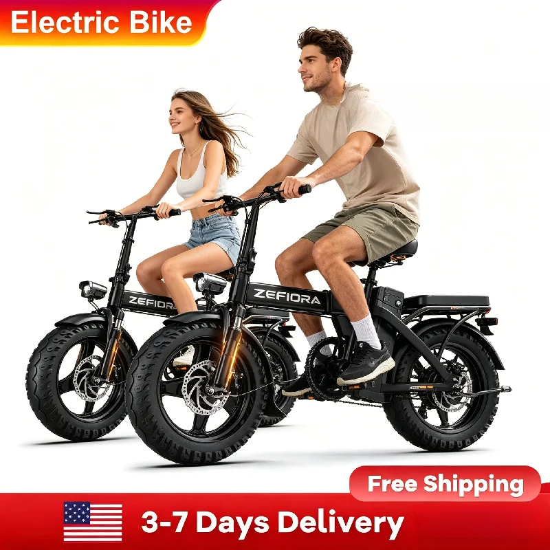 500W Green Commute Electric Bike - Image 1