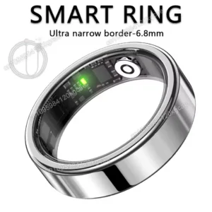 Smart Ring Heart Rate Blood Pressure Sleep Monitoring Motion Tracking - Thumbnail Image 7