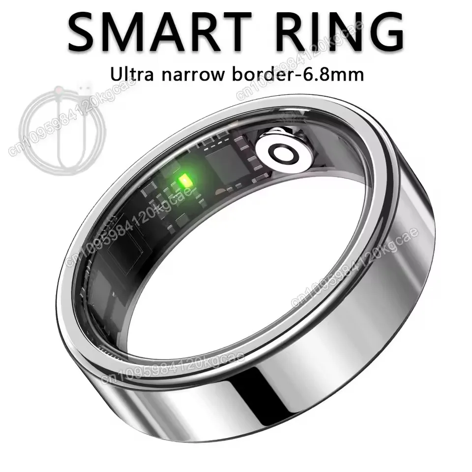 Smart Ring Heart Rate Blood Pressure Sleep Monitoring Motion Tracking - Image 7