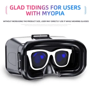 Virtual Reality Helmet VR Glasses 3D Headset - Thumbnail Image 3