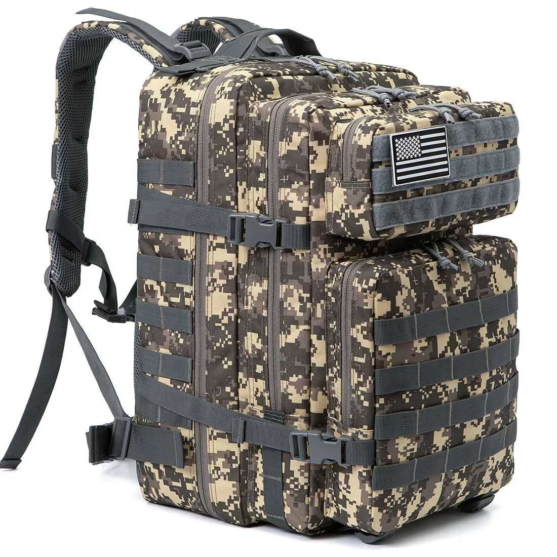 45L Tactical Backpack Large Capacity Outdoor Rucksack 3 Day - Image 9