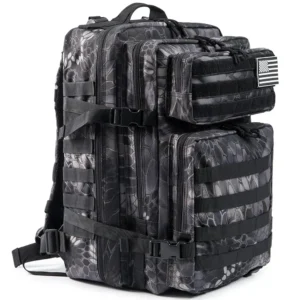 45L Tactical Backpack Large Capacity Outdoor Rucksack 3 Day - Thumbnail Image 8