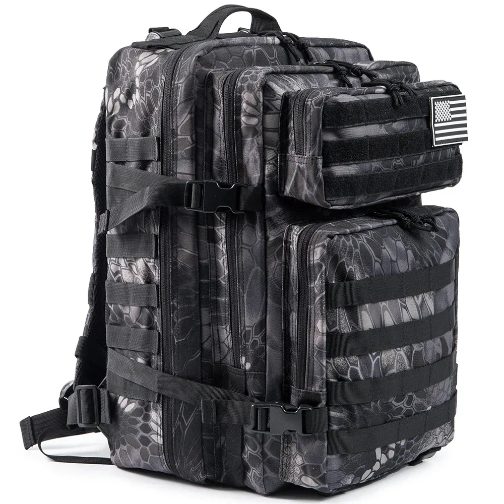 45L Tactical Backpack Large Capacity Outdoor Rucksack 3 Day - Image 8
