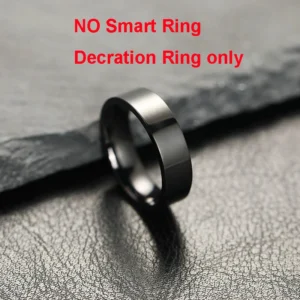 Smart Ring Heart Rate Blood Pressure Sleep Monitoring Motion Tracking - Thumbnail Image 12