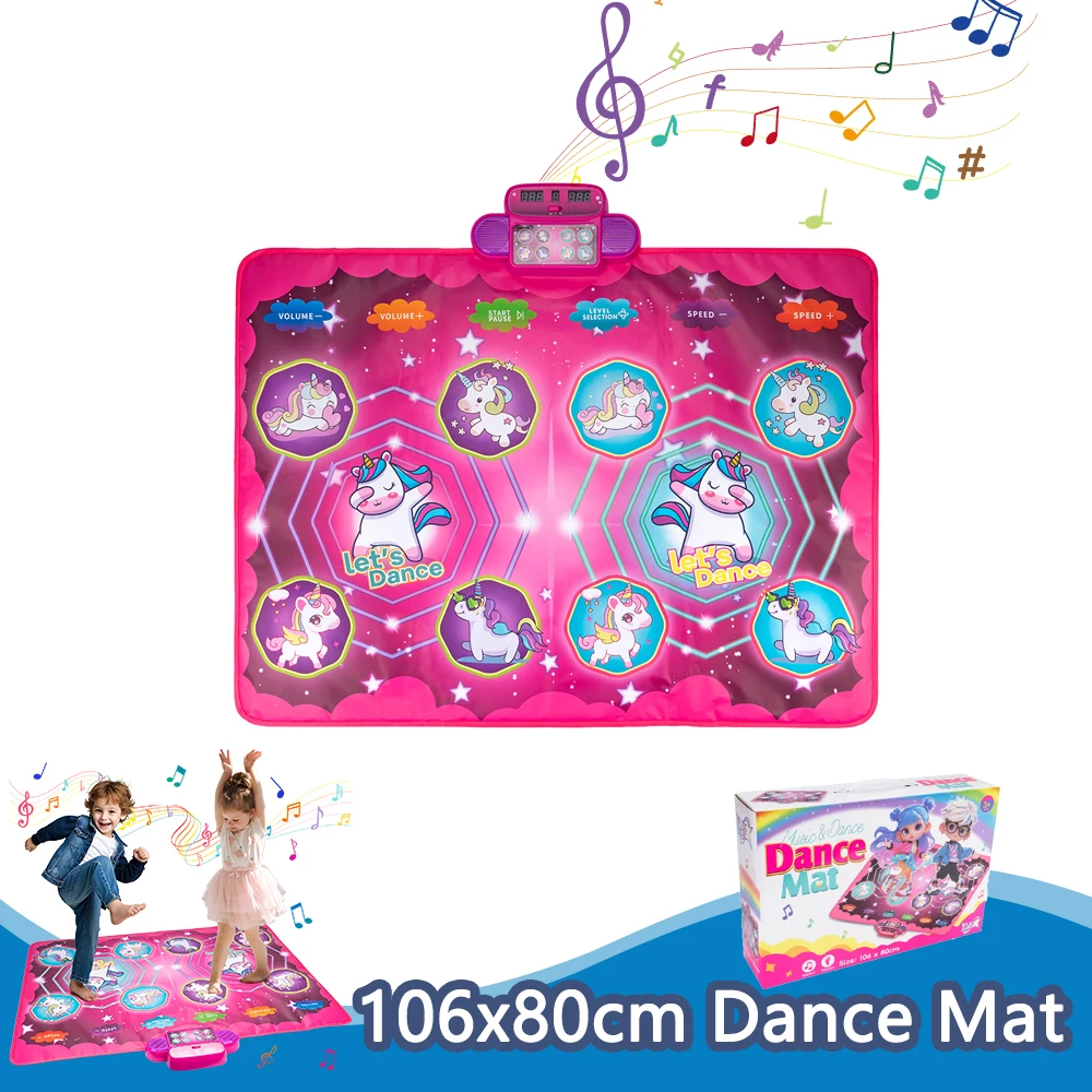 Kids Electronic Dance Mat Dancing Blanket Double Players Mode - Image 9