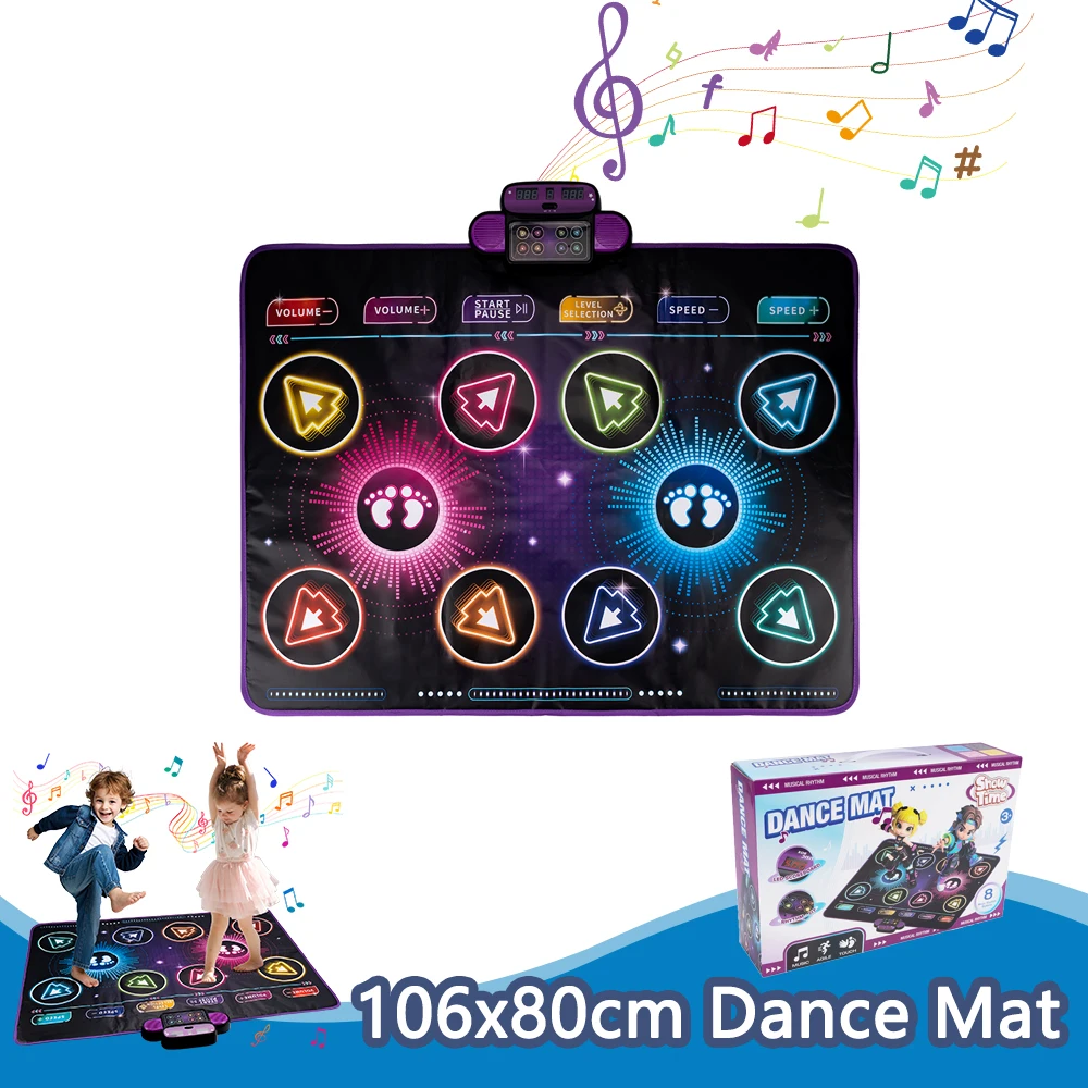 Kids Electronic Dance Mat Dancing Blanket Double Players Mode - Image 10