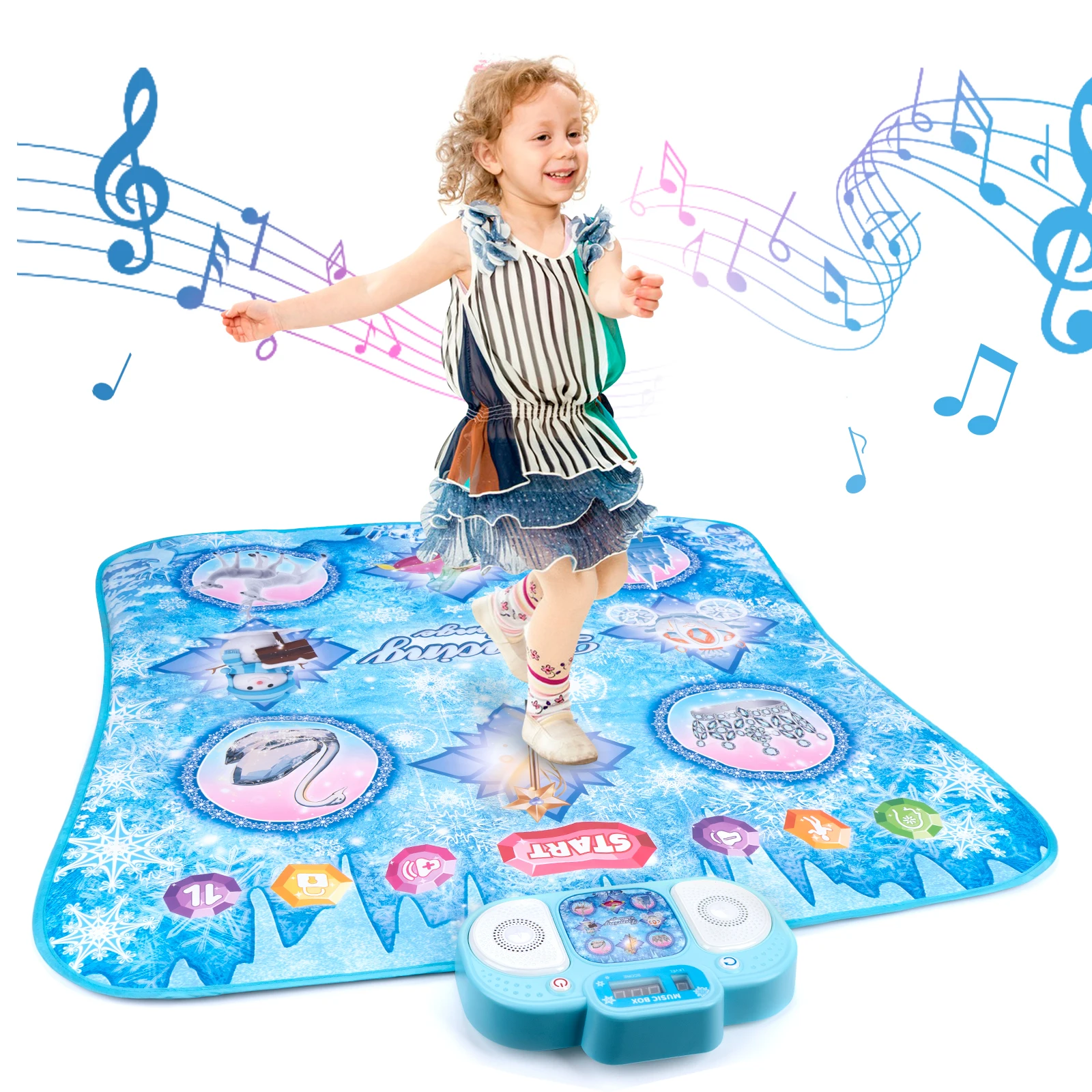 Kids Electronic Dance Mat Dancing Blanket Double Players Mode - Image 14