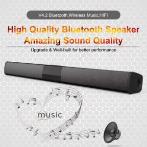 Bluetooth Wireless Sound Bar Heavy Bass Subwoofer - Thumbnail Image 5