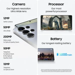 Samsung Galaxy S25 Ultra 5G Cell Phone - Thumbnail Image 2
