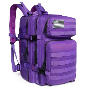 45L Tactical Backpack Large Capacity Outdoor Rucksack 3 Day - Thumbnail Image 16
