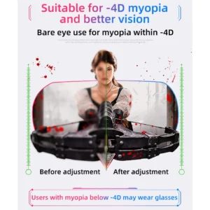 Virtual Reality Helmet VR Glasses 3D Headset - Thumbnail Image 5