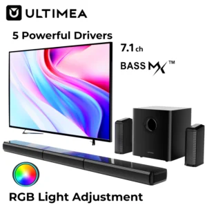 7.1ch Soundbar with Wireless Subwoofer