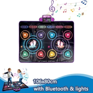 Kids Electronic Dance Mat Dancing Blanket Double Players Mode - Thumbnail Image 8