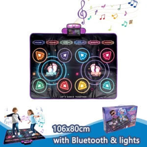 Kids Electronic Dance Mat Dancing Blanket Double Players Mode - Thumbnail Image 7