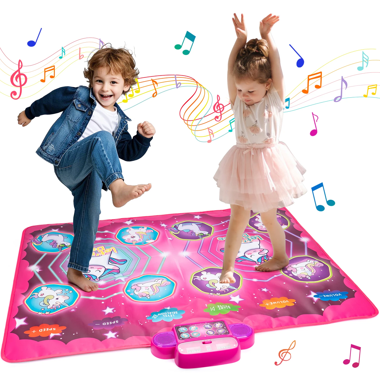 Kids Electronic Dance Mat Dancing Blanket Double Players Mode - Image 12