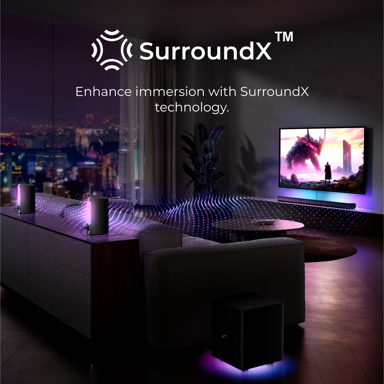7.1ch Soundbar with Wireless Subwoofer - Image 2
