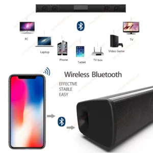 Bluetooth Wireless Sound Bar Heavy Bass Subwoofer - Thumbnail Image 3