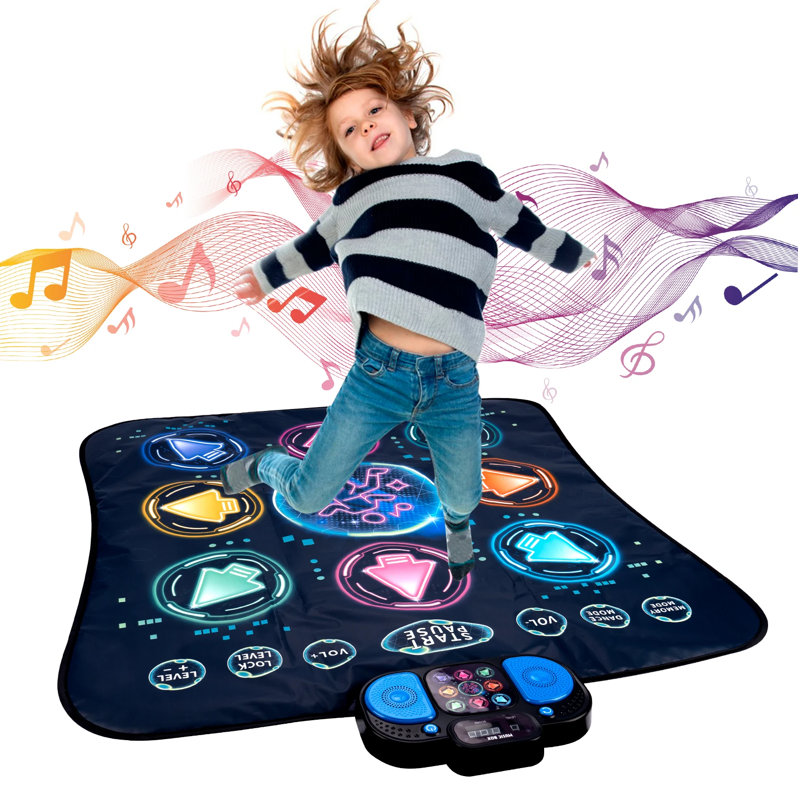 Kids Electronic Dance Mat Dancing Blanket Double Players Mode - Image 13