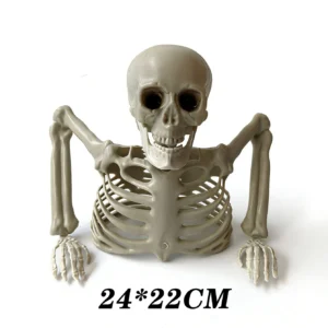 Halloween Half Skeleton Party, Outdoor or Indoor Escape Room Decoration - Thumbnail Image 2